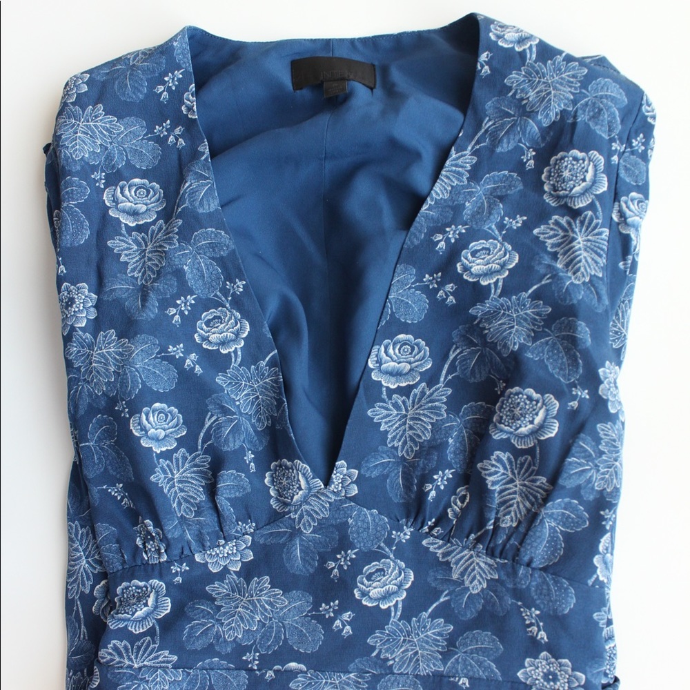 Blue Paisley dress